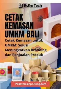 Cetak kemasan UMKM
