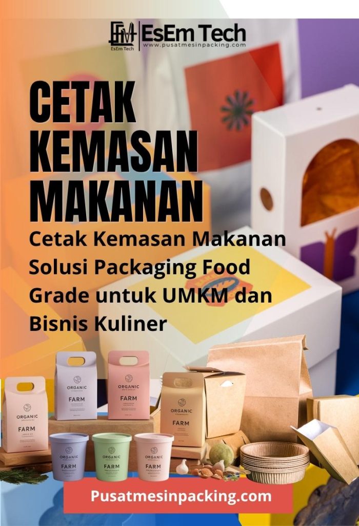 Cetak kemasan makanan Bali